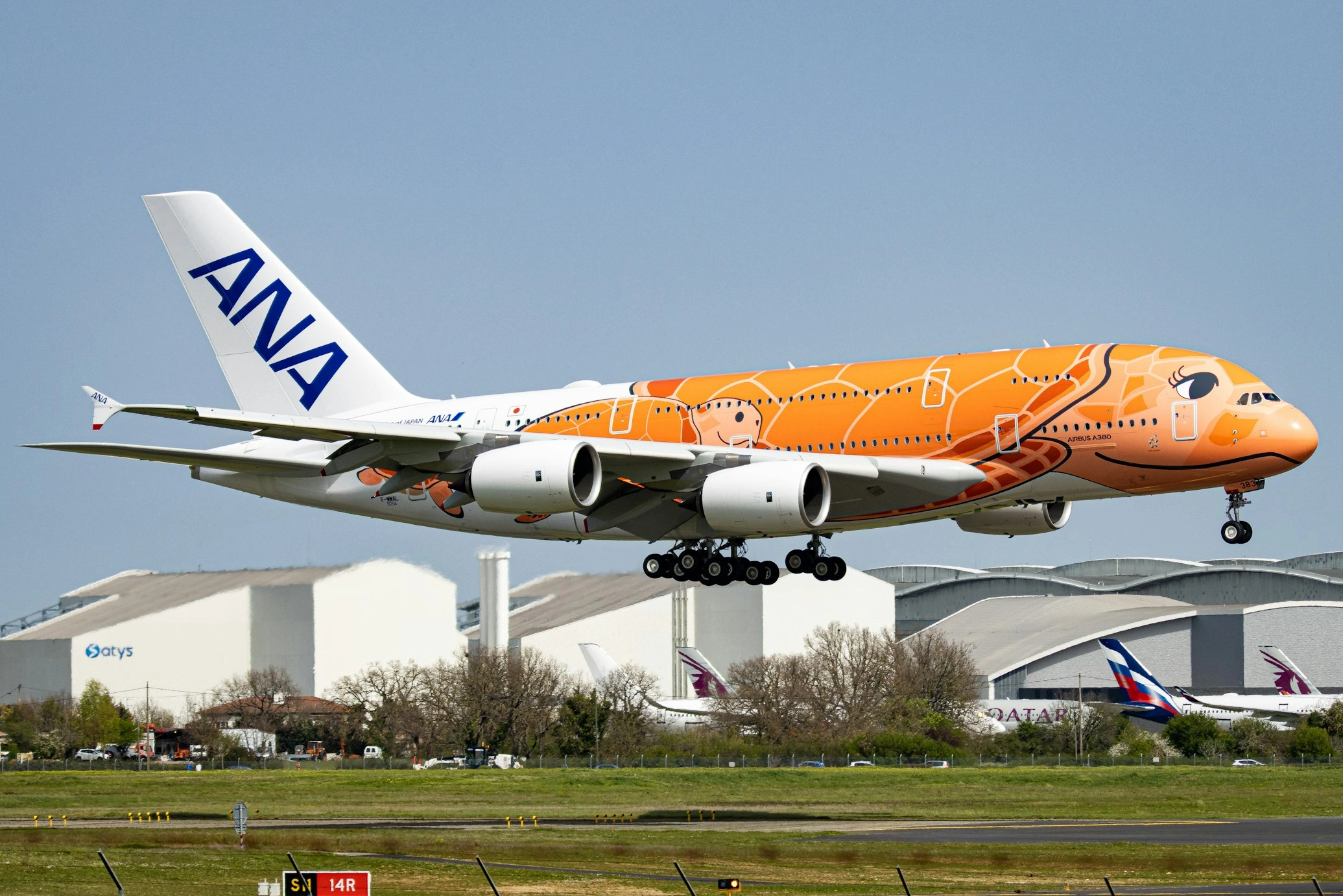 Airbus A380-841 F-WWAL/MSN 266 Airbus All Nippon Airways