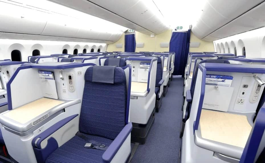 ana 787 business class seat