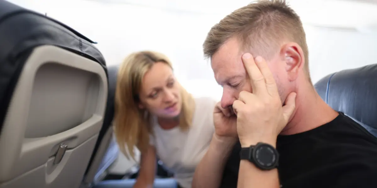 deep vein thrombosis risks from small airline seats
