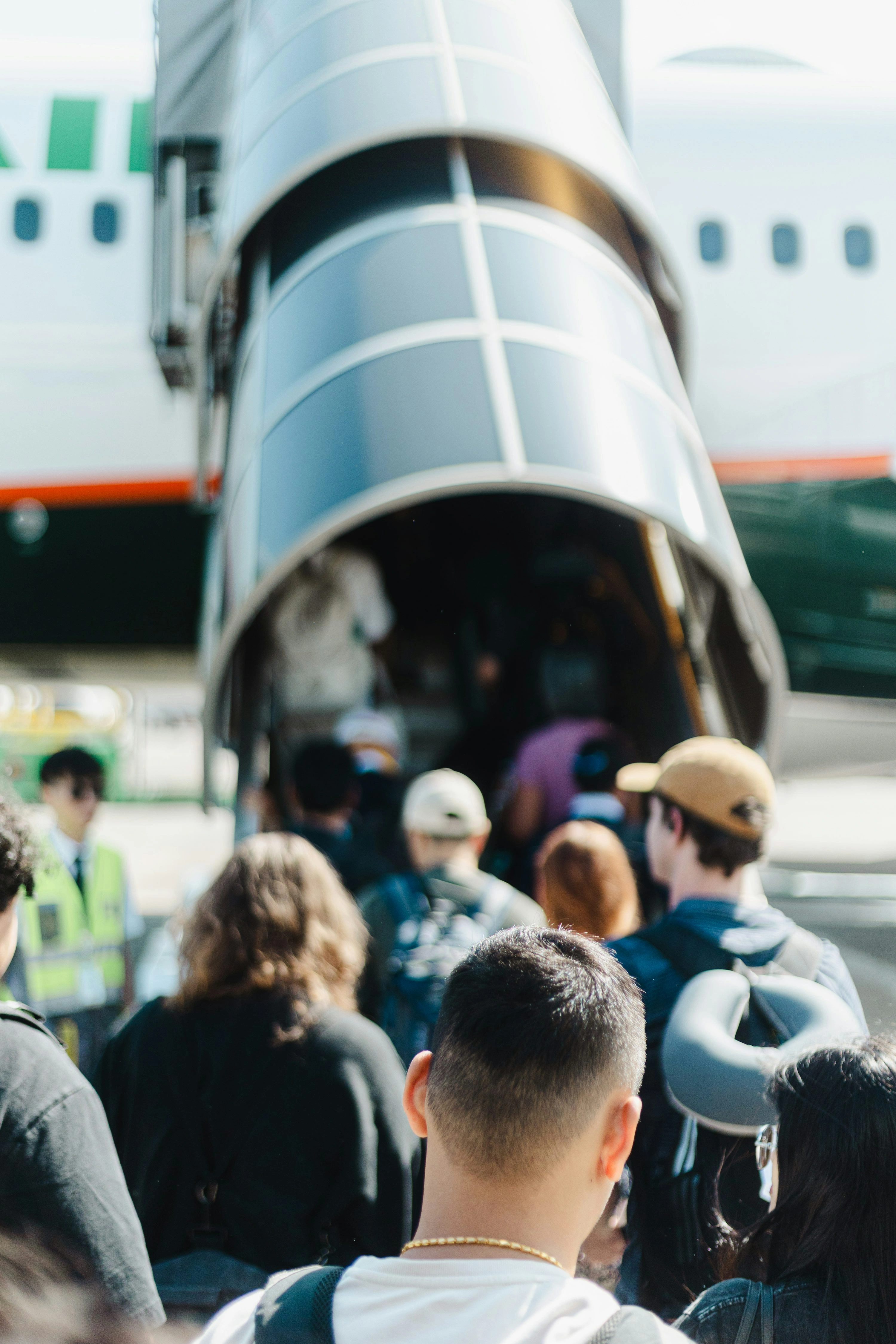 frequent flyers passengers boarding on overbooked flights