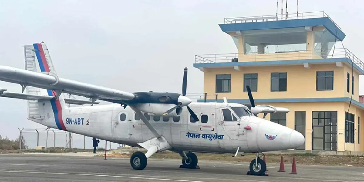 nepal-airlines-twin-otter-gulmi-resunga-airport