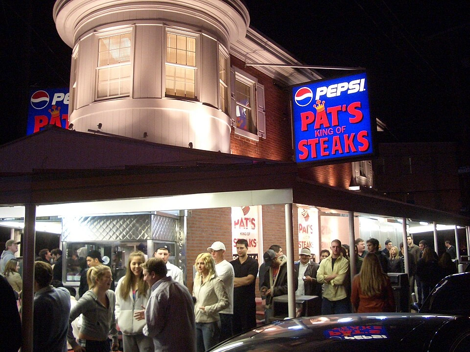 pat's king of cheesesteaks in philadelphia Pennsylvania