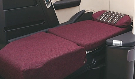 service and sleep quality on jal business class